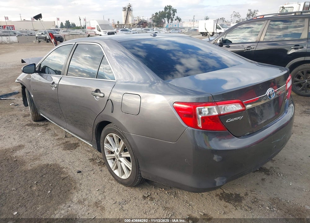 2014 TOYOTA CAMRY HYBRID XLE VIN: 4T1BD1FK0EU116046