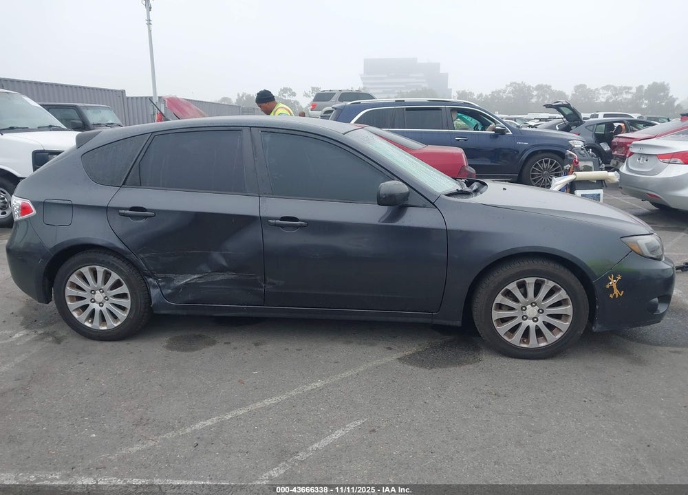 2008 SUBARU IMPREZA 2.5I VIN: JF1GH61668H806456