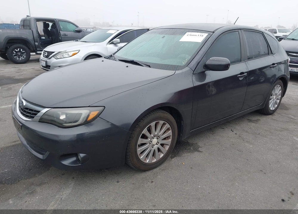 2008 SUBARU IMPREZA 2.5I VIN: JF1GH61668H806456