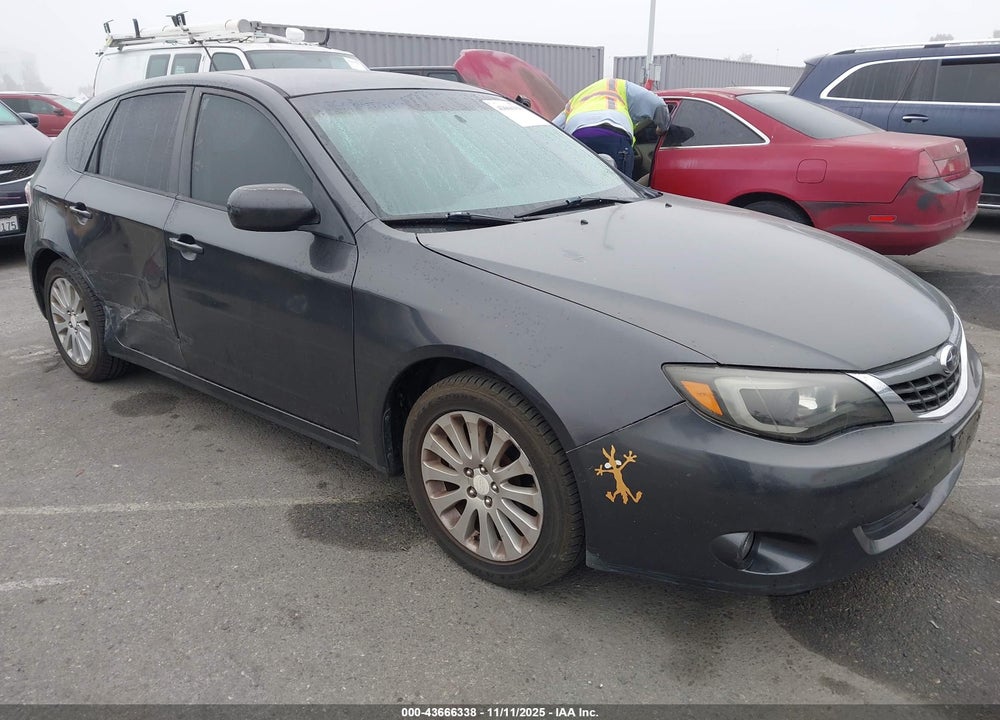 2008 SUBARU IMPREZA 2.5I VIN: JF1GH61668H806456