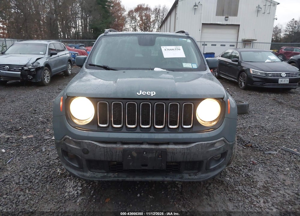 2018 JEEP RENEGADE LATITUDE 4X4 VIN: ZACCJBBB3JPH51416