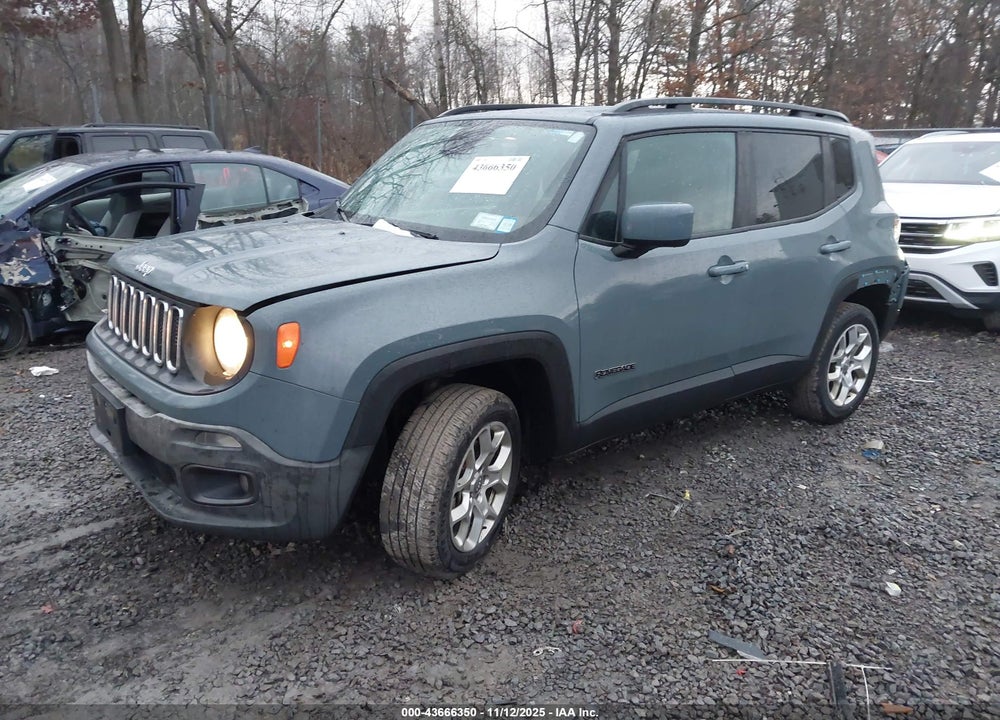 2018 JEEP RENEGADE LATITUDE 4X4 VIN: ZACCJBBB3JPH51416