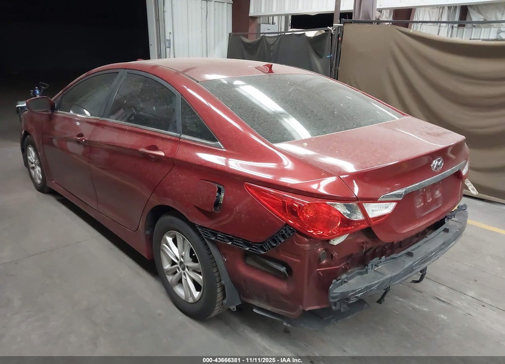 2014 HYUNDAI SONATA GLS VIN: 5NPEB4AC3EH890553