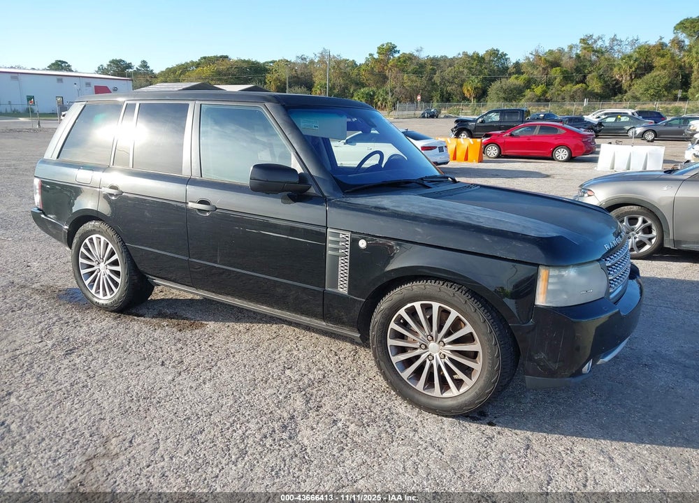 2011 LAND ROVER RANGE ROVER SUPERCHARGED VIN: SALMF1E43BA341576