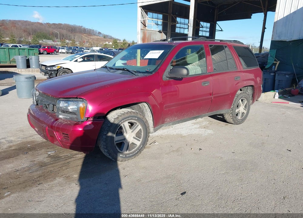 2007 CHEVROLET TRAILBLAZER VIN: 1GNDT13S772292683