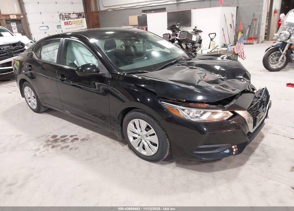 2021 NISSAN SENTRA S XTRONIC CVT VIN: 3N1AB8BV3MY324421
