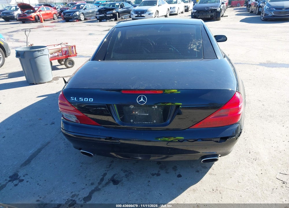 2005 MERCEDES-BENZ SL 500 VIN: WDBSK75F75F098715