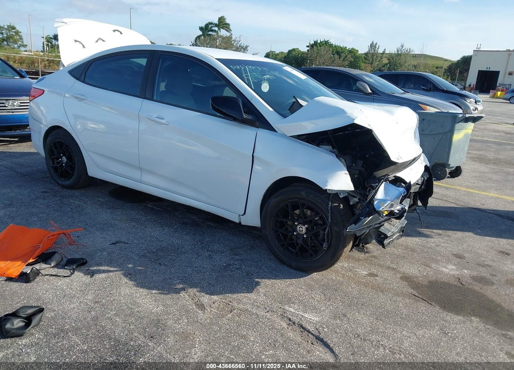 2016 HYUNDAI ACCENT SE VIN: KMHCT4AE8GU152080