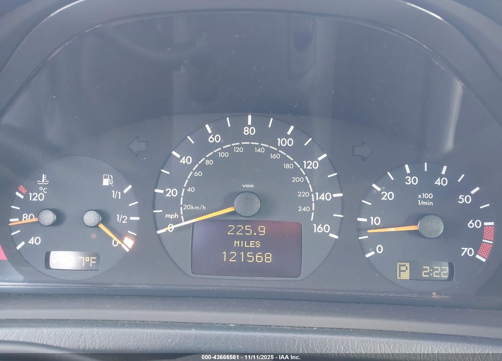 2003 MERCEDES-BENZ CLK 320 VIN: WDBLK65G03T138848