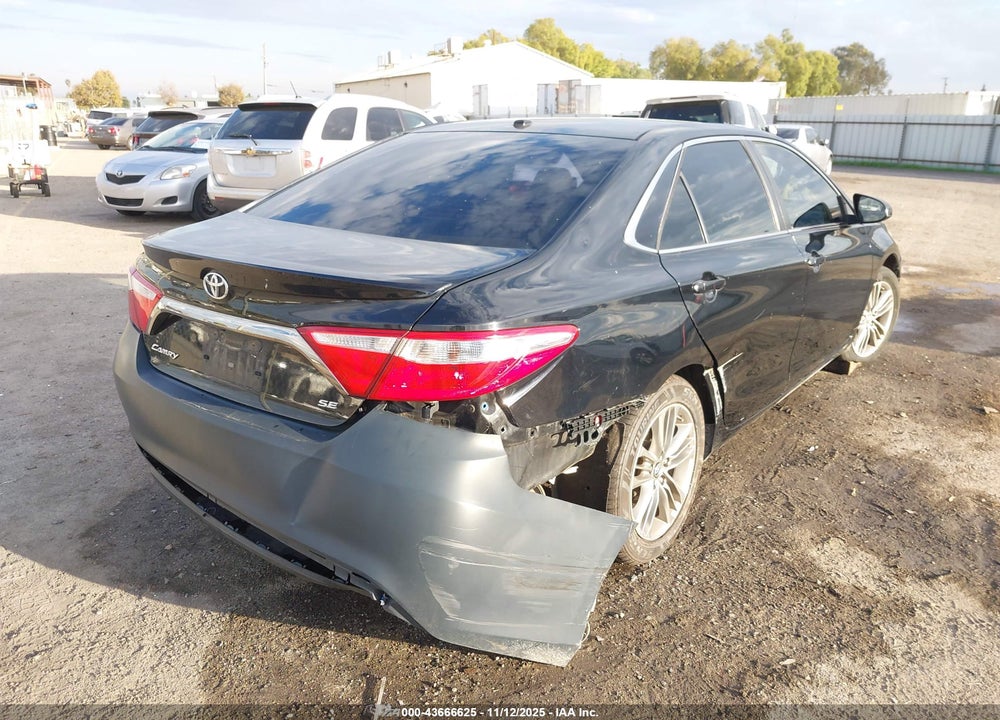 2016 TOYOTA CAMRY SE VIN: 4T1BF1FKXGU197327