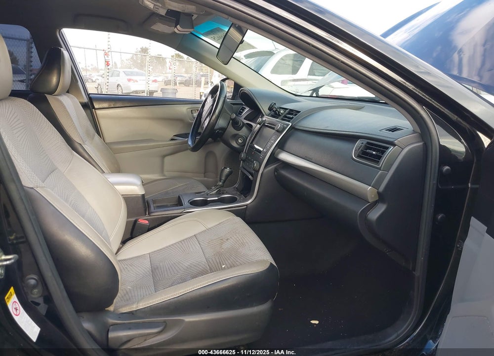 2016 TOYOTA CAMRY SE VIN: 4T1BF1FKXGU197327