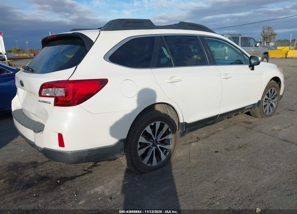 2015 SUBARU OUTBACK 2.5I LIMITED VIN: 4S4BSANC1F3251561
