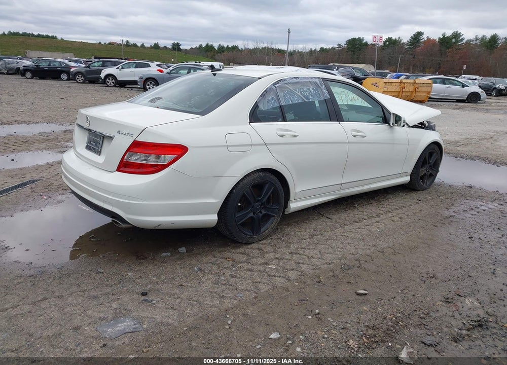 2010 MERCEDES-BENZ C CLASS VIN: WDDGF8BB9AF401528