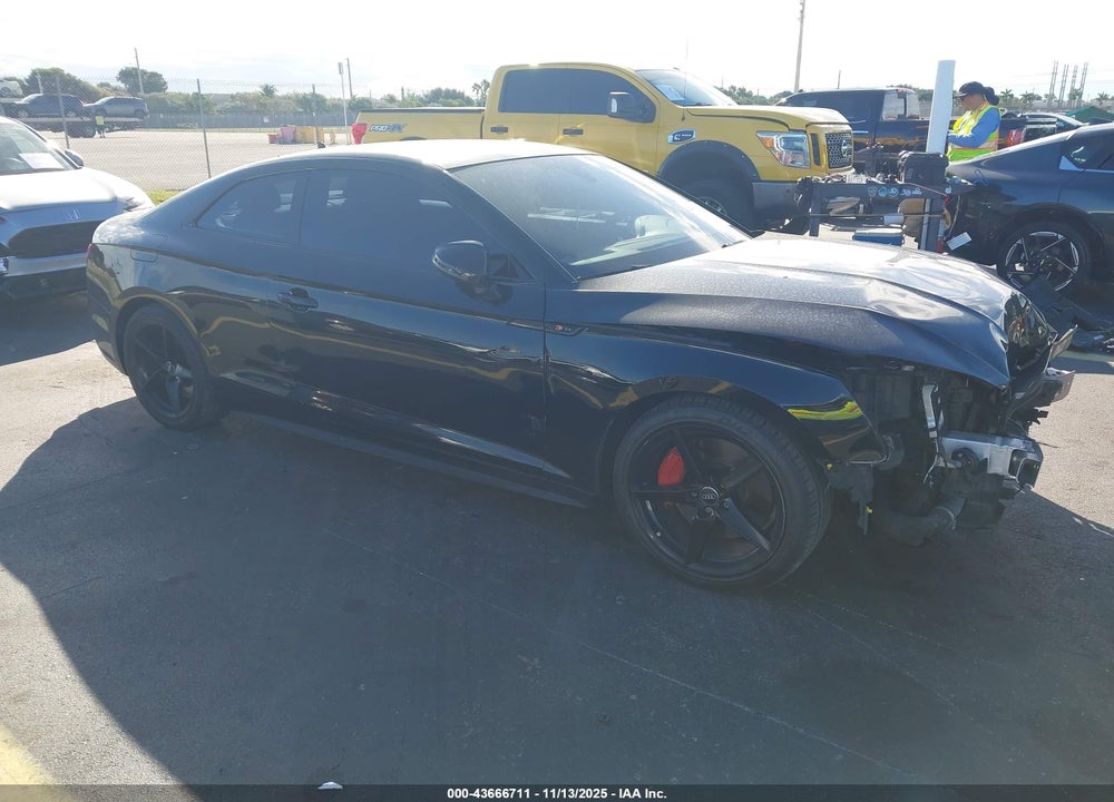 2019 AUDI A5 45 PREMIUM VIN: WAUSNAF52KA062075