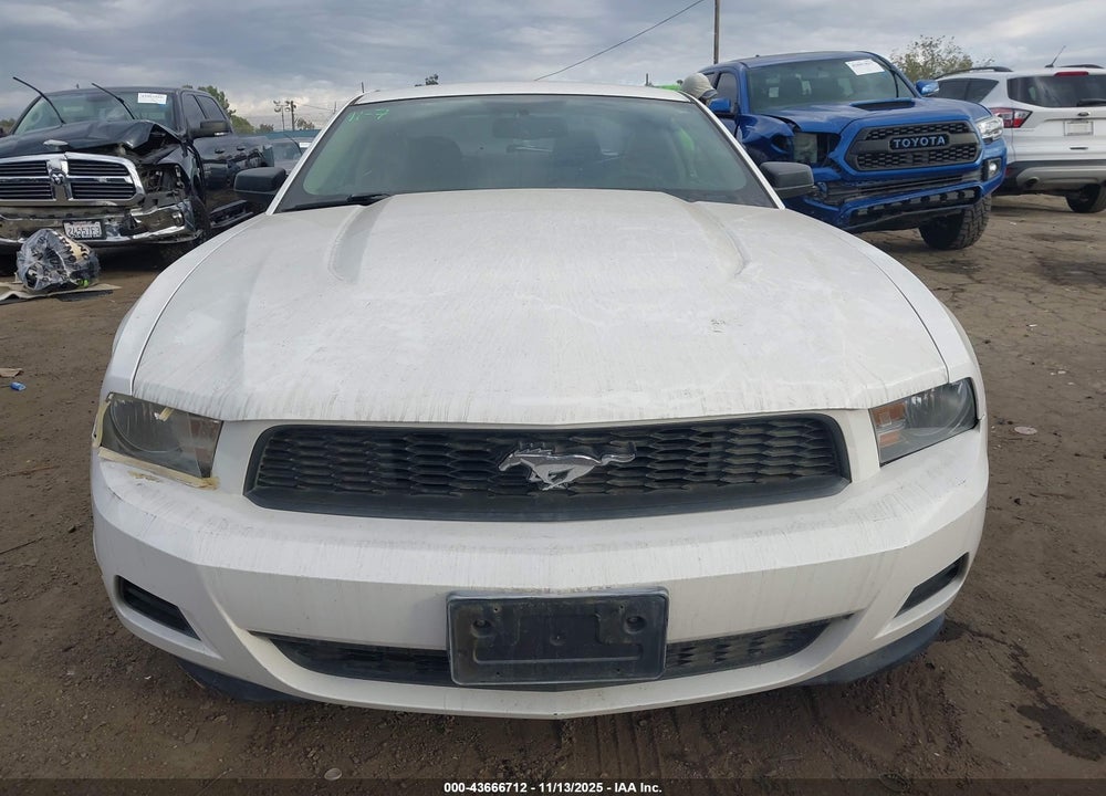 2011 FORD MUSTANG V6 PREMIUM VIN: 1ZVBP8AM0B5111431