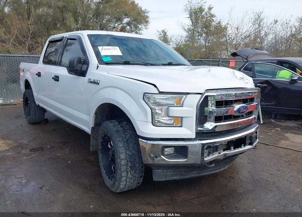 2017 FORD F-150 XLT VIN: 1FTEW1E83HKE23793