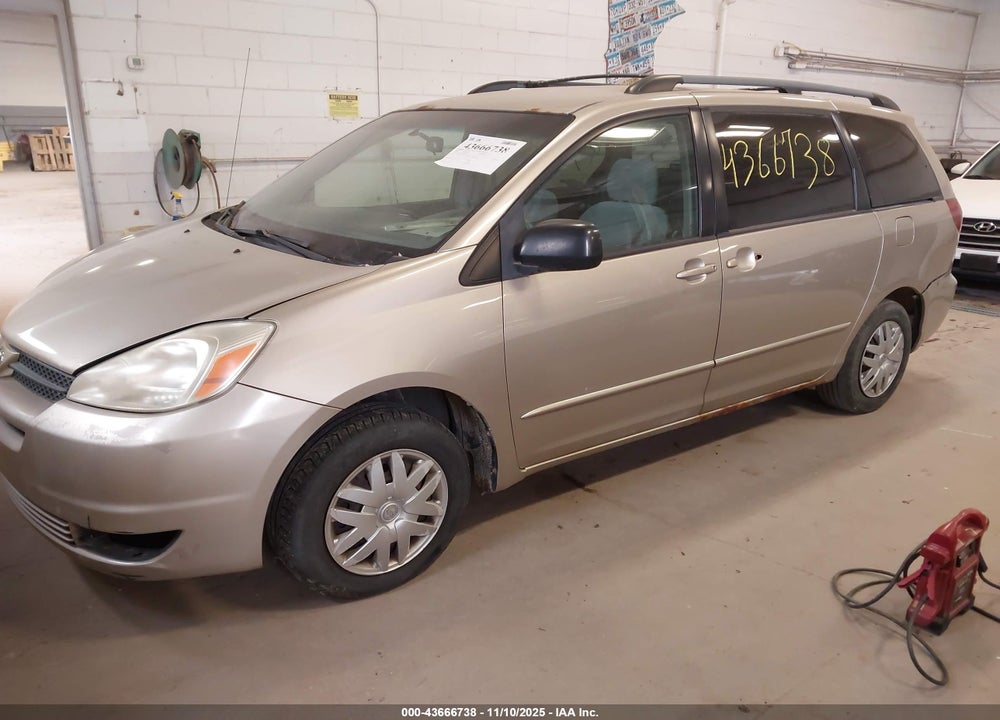2005 TOYOTA SIENNA LE VIN: 5TDZA23C85S334335