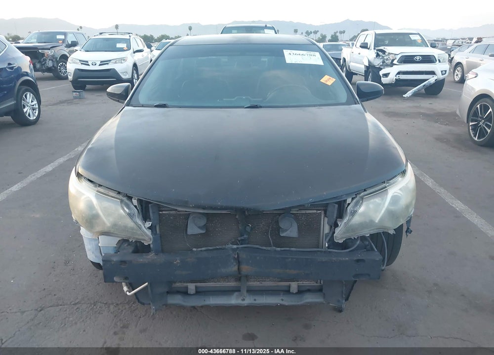 2014 TOYOTA CAMRY SE VIN: 4T1BF1FK6EU728830