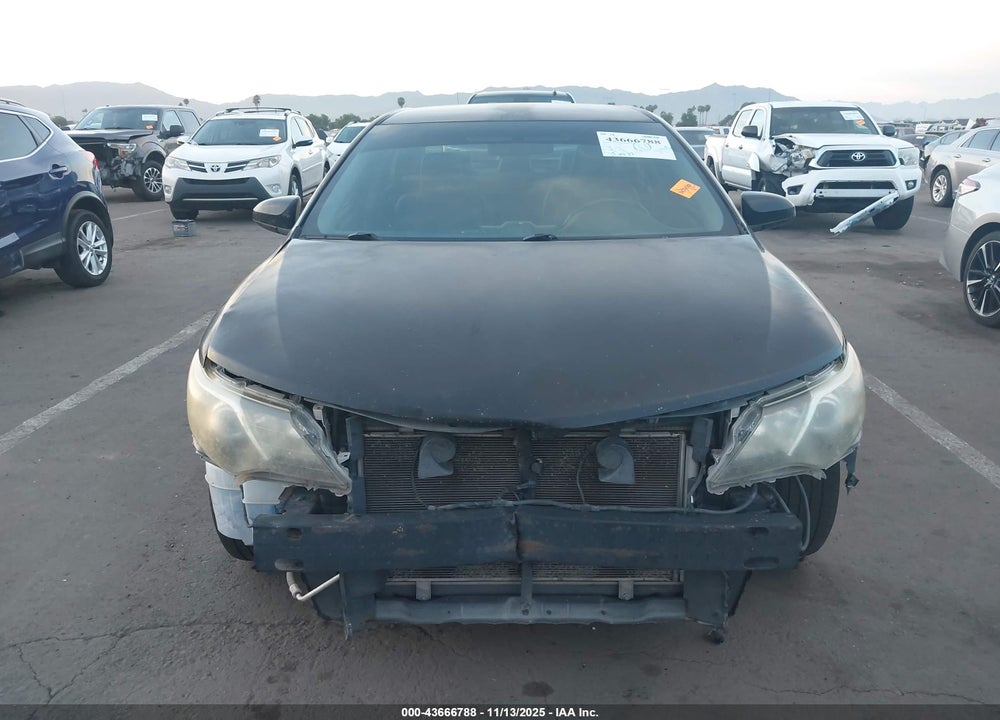2014 TOYOTA CAMRY SE VIN: 4T1BF1FK6EU728830