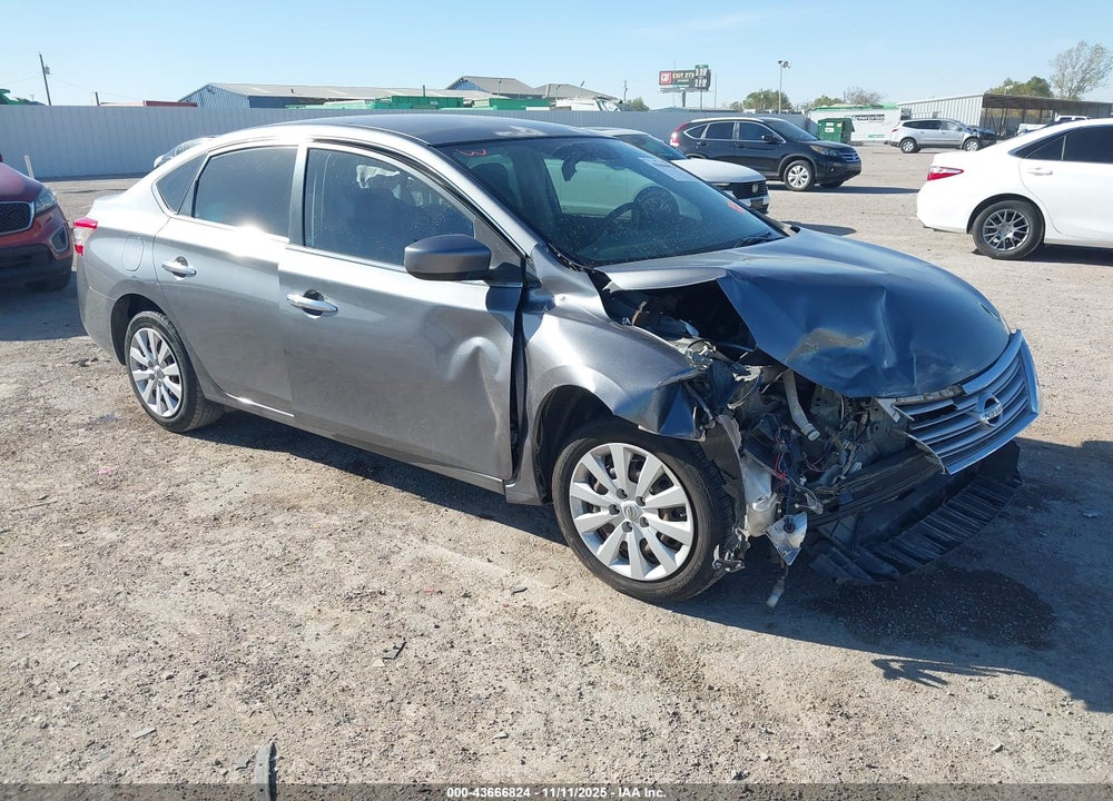 2015 NISSAN SENTRA SV VIN: 3N1AB7AP9FY344382