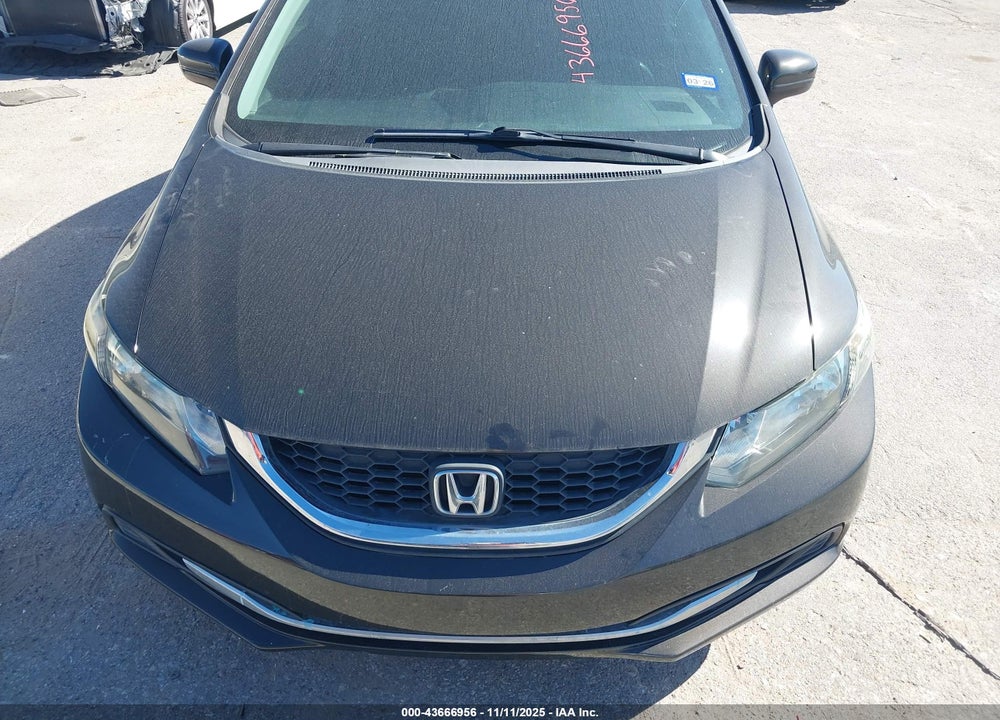 2014 HONDA CIVIC LX VIN: 2HGFB2F52EH506355