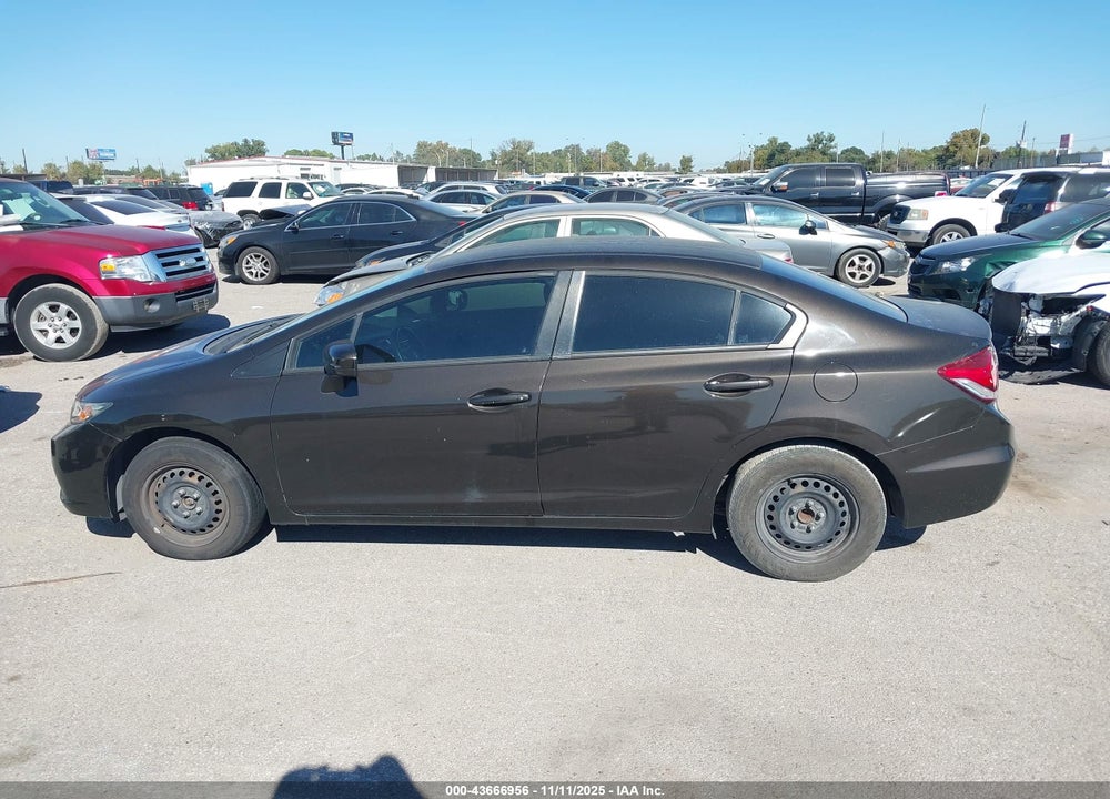 2014 HONDA CIVIC LX VIN: 2HGFB2F52EH506355