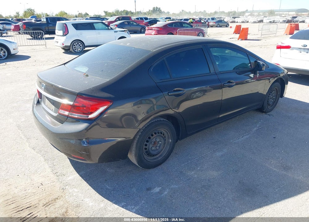 2014 HONDA CIVIC LX VIN: 2HGFB2F52EH506355