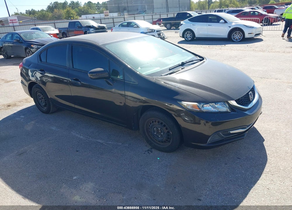 2014 HONDA CIVIC LX VIN: 2HGFB2F52EH506355