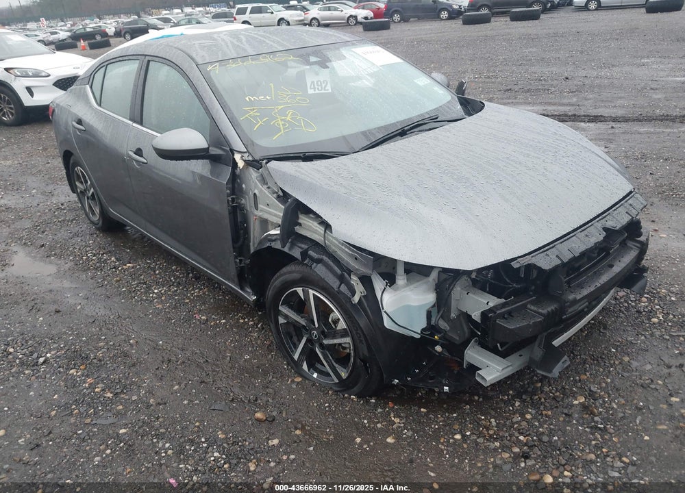 2025 NISSAN SENTRA SV VIN: 3N1AB8CV7SY314504