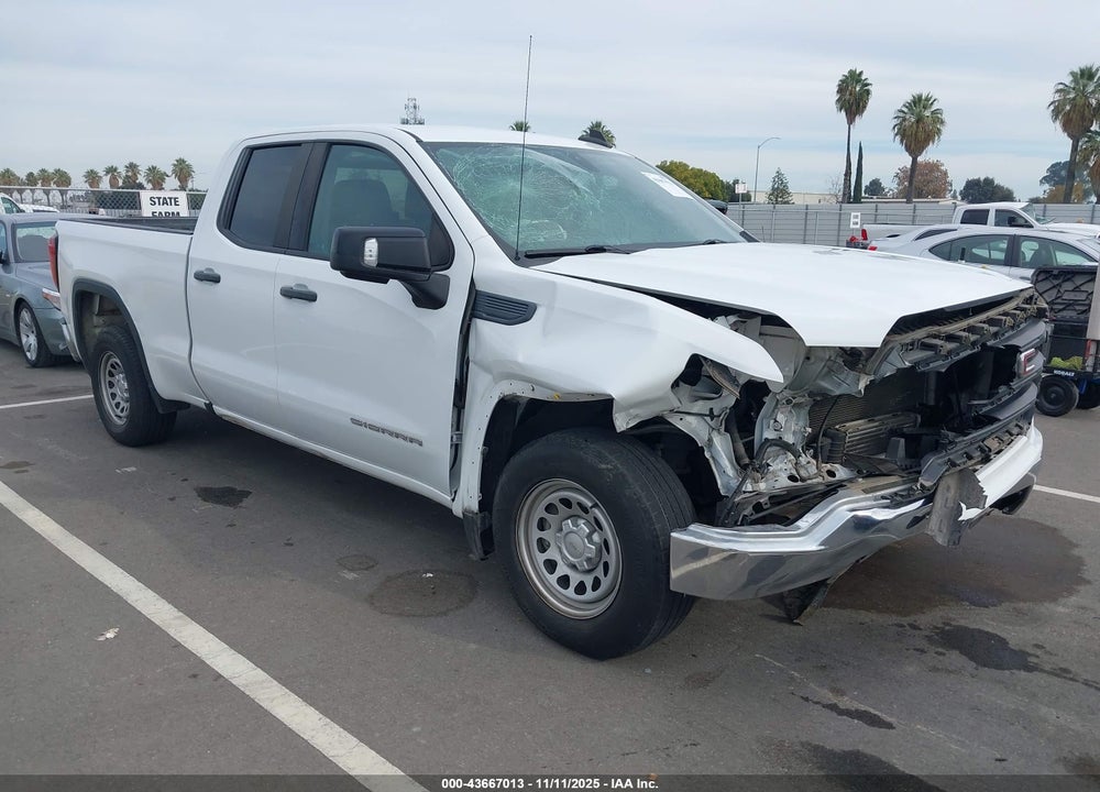 2021 GMC SIERRA 1500 2WD  STANDARD BOX VIN: 1GTR8AEK3MZ271538