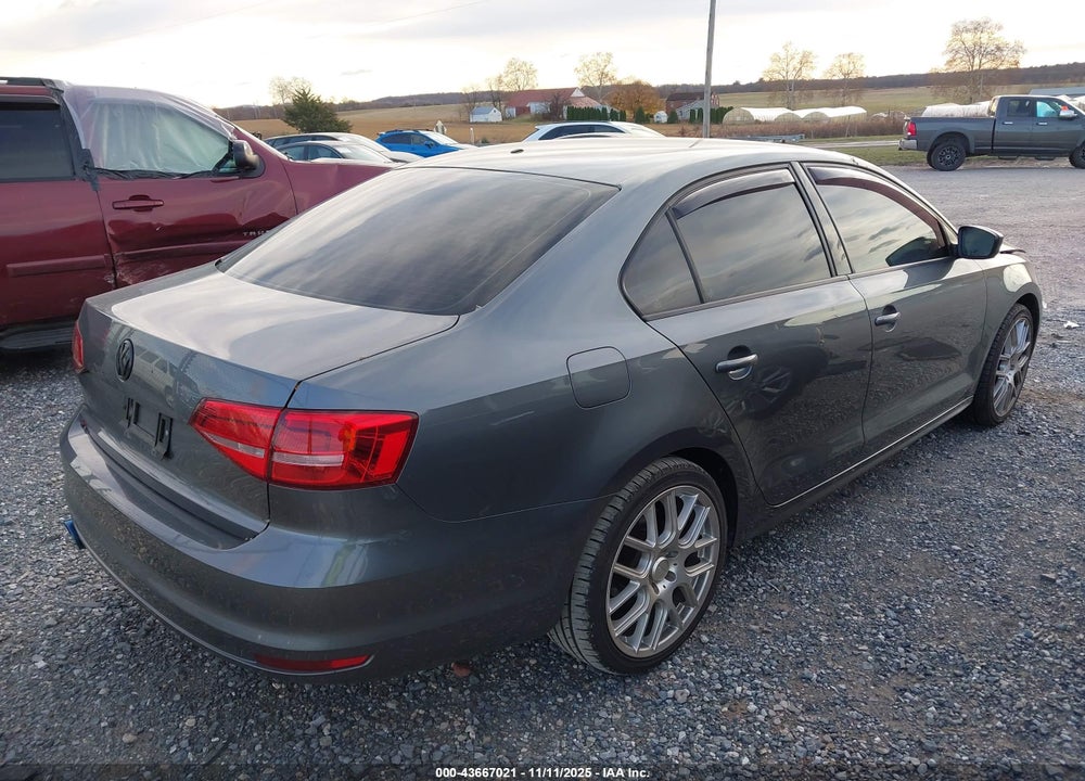 2015 VOLKSWAGEN JETTA VIN: 3VW2K7AJ2FM423829