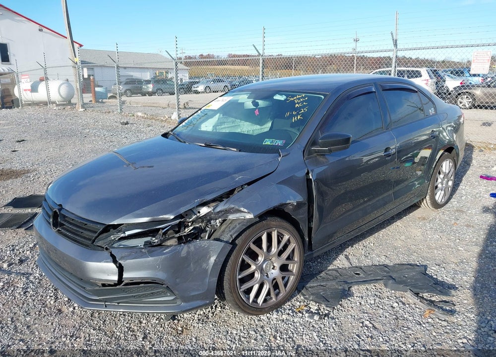 2015 VOLKSWAGEN JETTA VIN: 3VW2K7AJ2FM423829