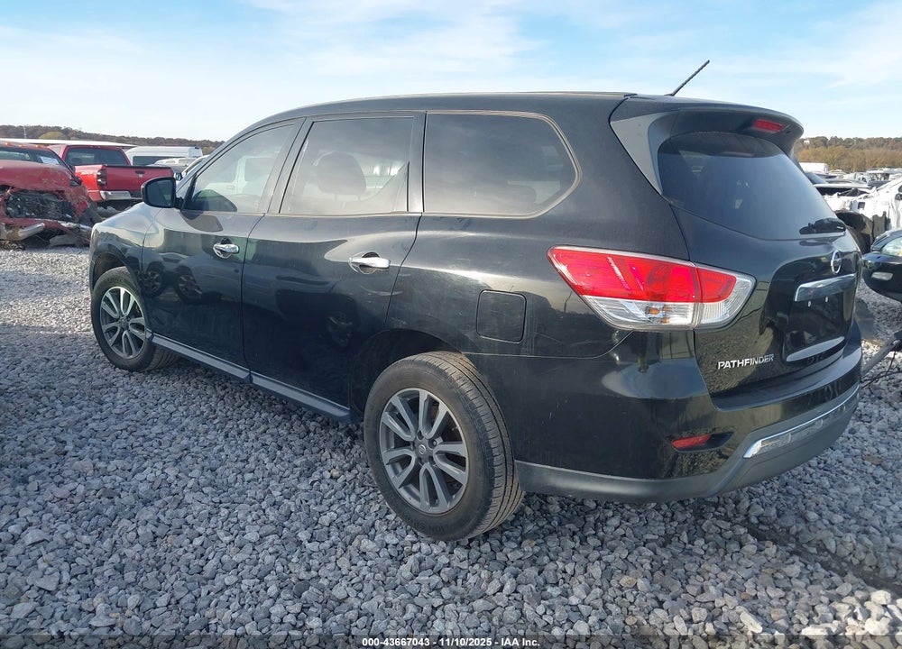 2013 NISSAN PATHFINDER S VIN: 5N1AR2MN8DC633888