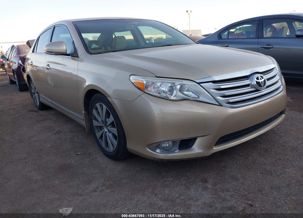 2011 TOYOTA AVALON LIMITED VIN: 4T1BK3DB6BU401110