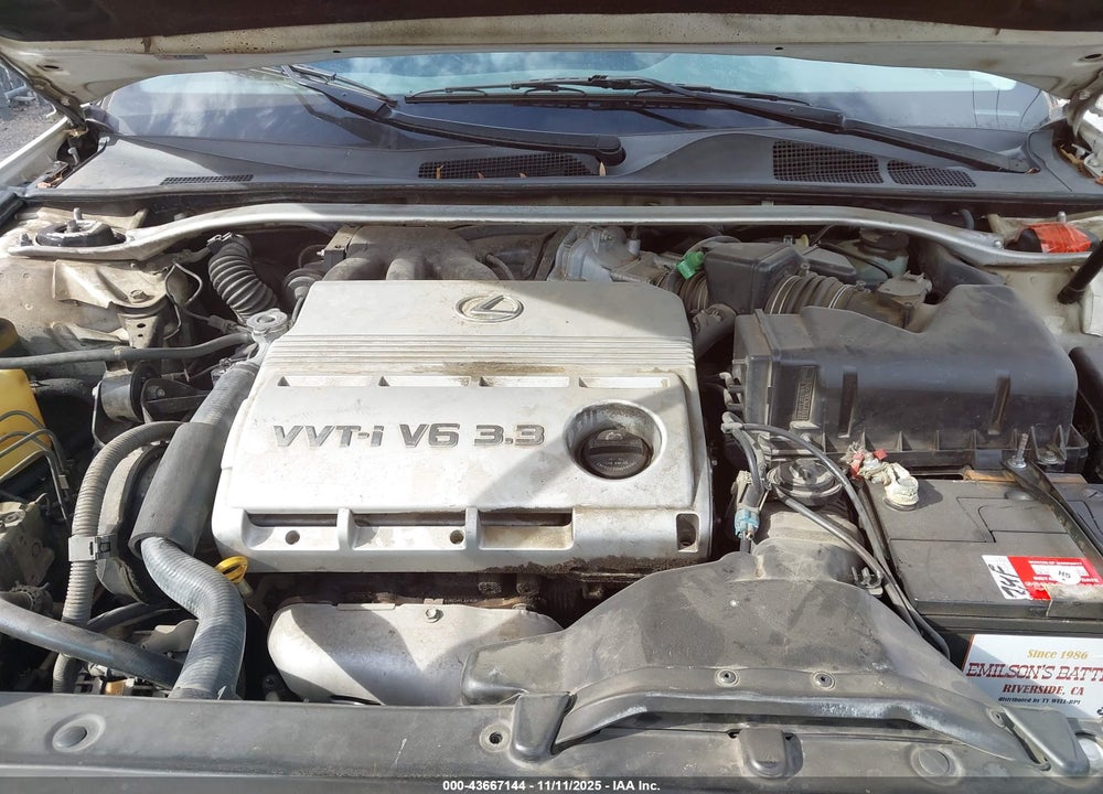 2006 LEXUS ES 330 VIN: JTHBA30G565165976