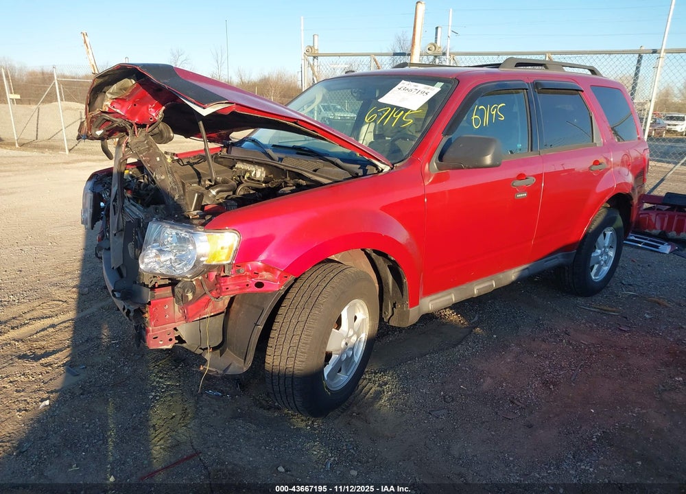 2009 FORD ESCAPE XLT VIN: 1FMCU03G69KA65443