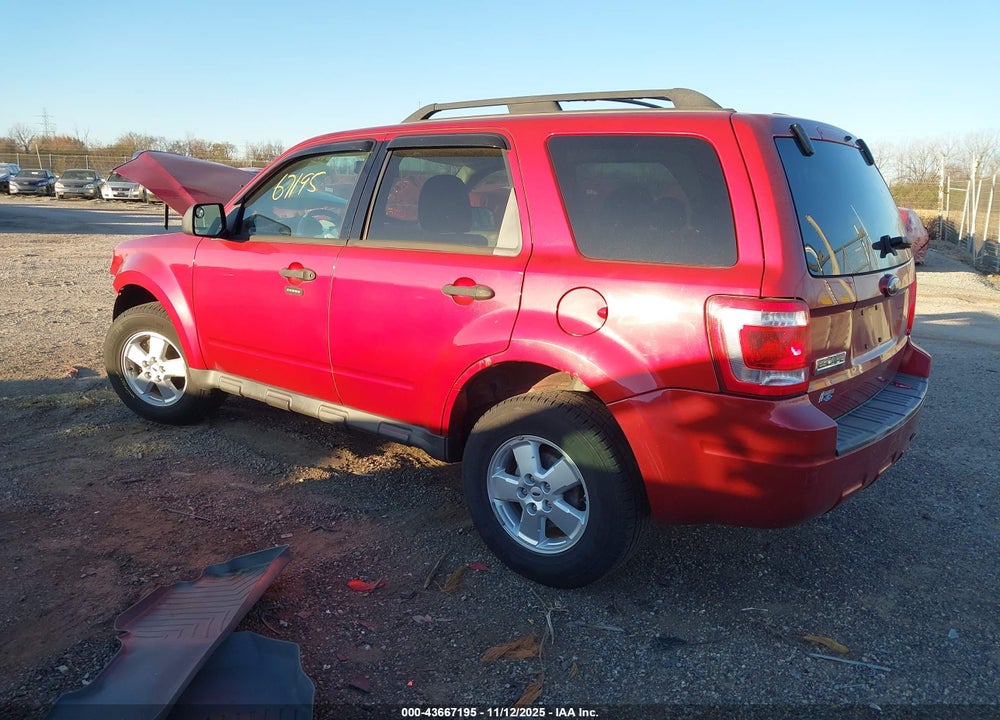 2009 FORD ESCAPE XLT VIN: 1FMCU03G69KA65443