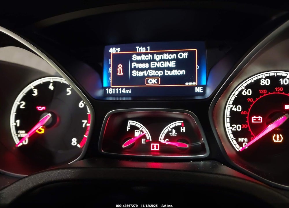 2016 FORD FOCUS VIN: 1FADP3L99GL273705