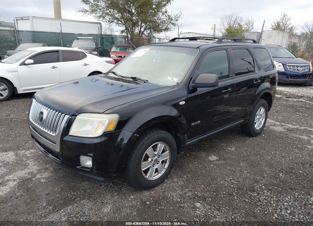 2008 MERCURY MARINER V6 VIN: 4M2CU911X8KJ42007