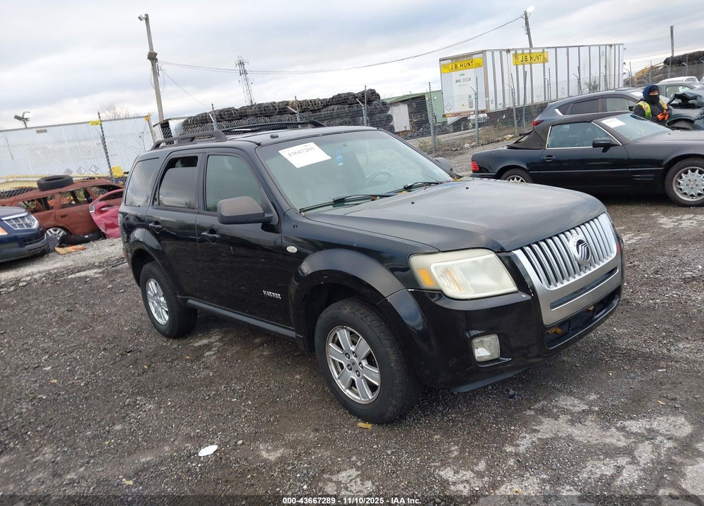 2008 MERCURY MARINER V6 VIN: 4M2CU911X8KJ42007