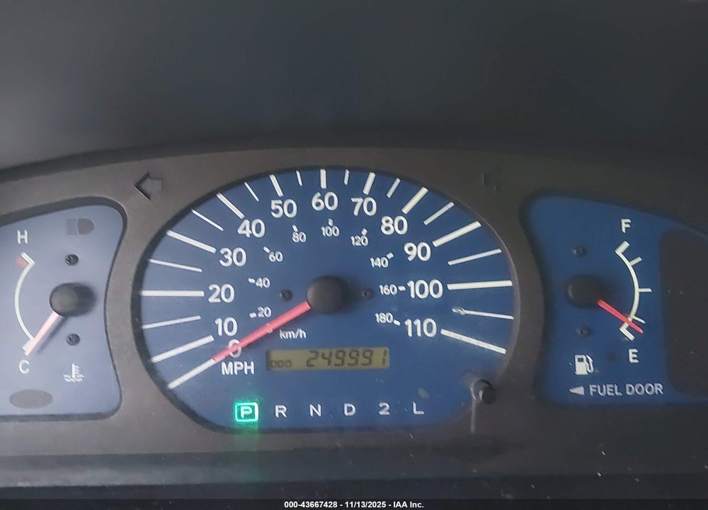 2001 TOYOTA SIENNA CE VIN: 4T3ZF19C51U400030