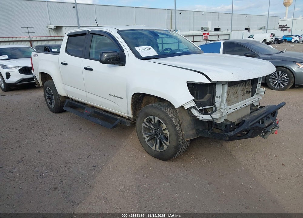 2022 CHEVROLET COLORADO 4WD  SHORT BOX Z71 VIN: 1GCGTDEN4N1251221