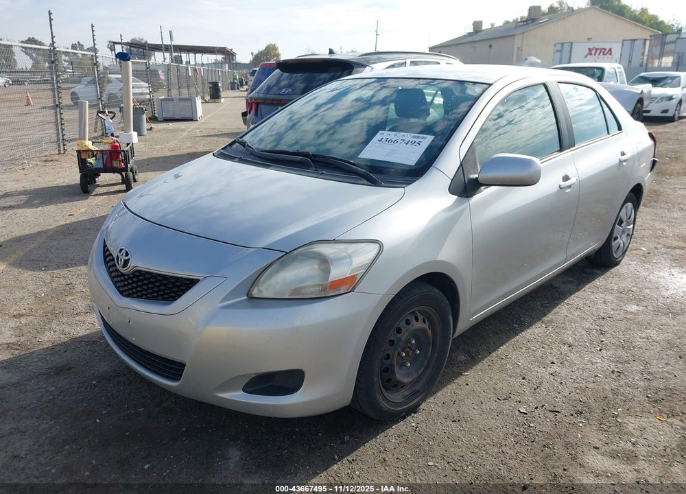 2012 TOYOTA YARIS VIN: JTDBT4K36C1417054