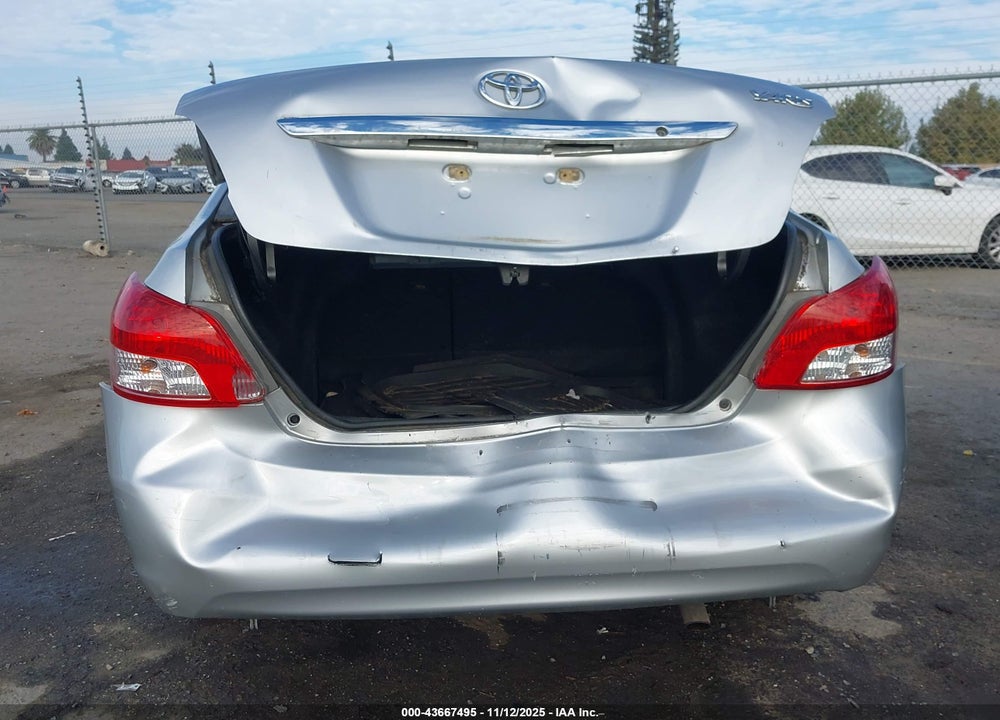 2012 TOYOTA YARIS VIN: JTDBT4K36C1417054