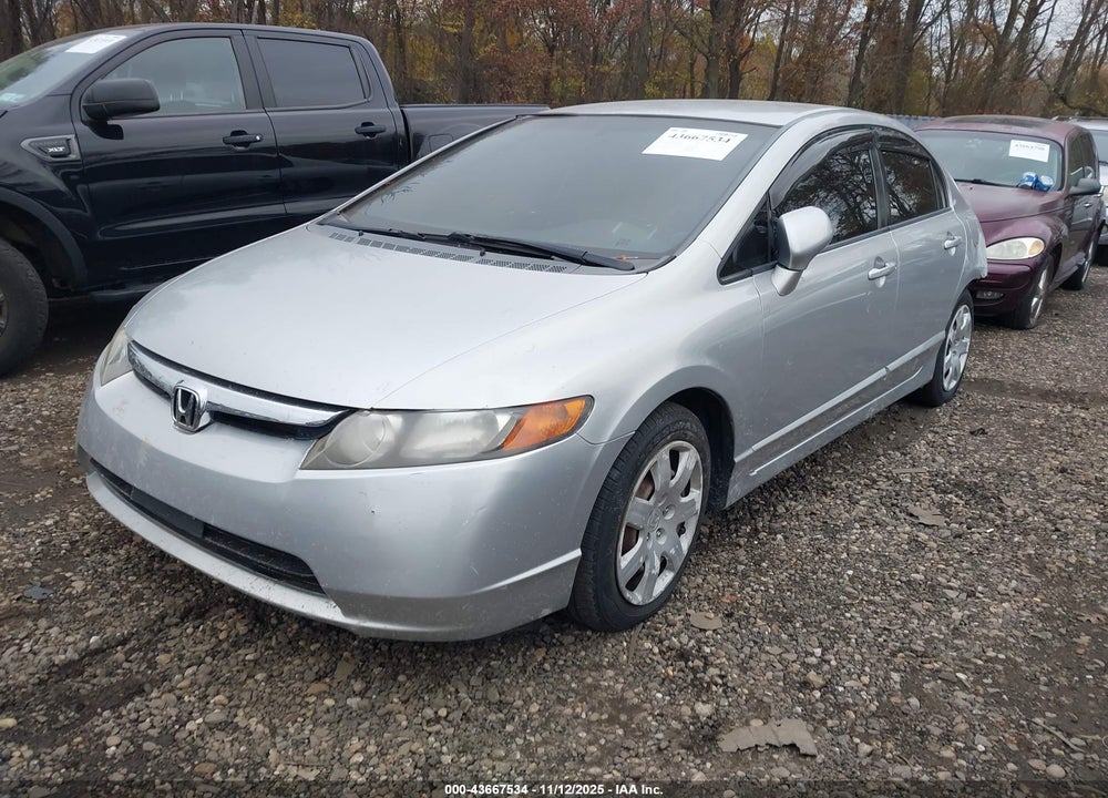 2007 HONDA CIVIC LX VIN: 2HGFA16537H314524