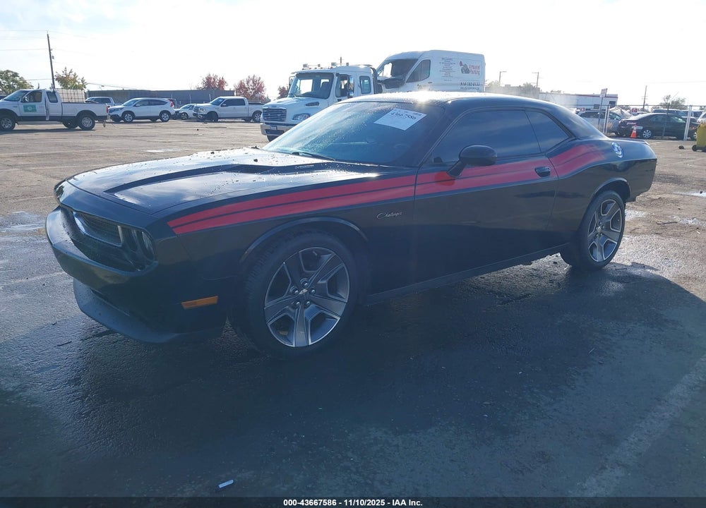 2013 DODGE CHALLENGER R/T CLASSIC VIN: 2C3CDYBT1DH554130