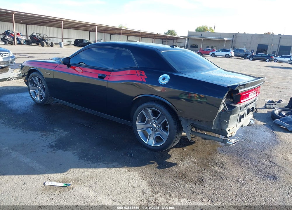 2013 DODGE CHALLENGER R/T CLASSIC VIN: 2C3CDYBT1DH554130