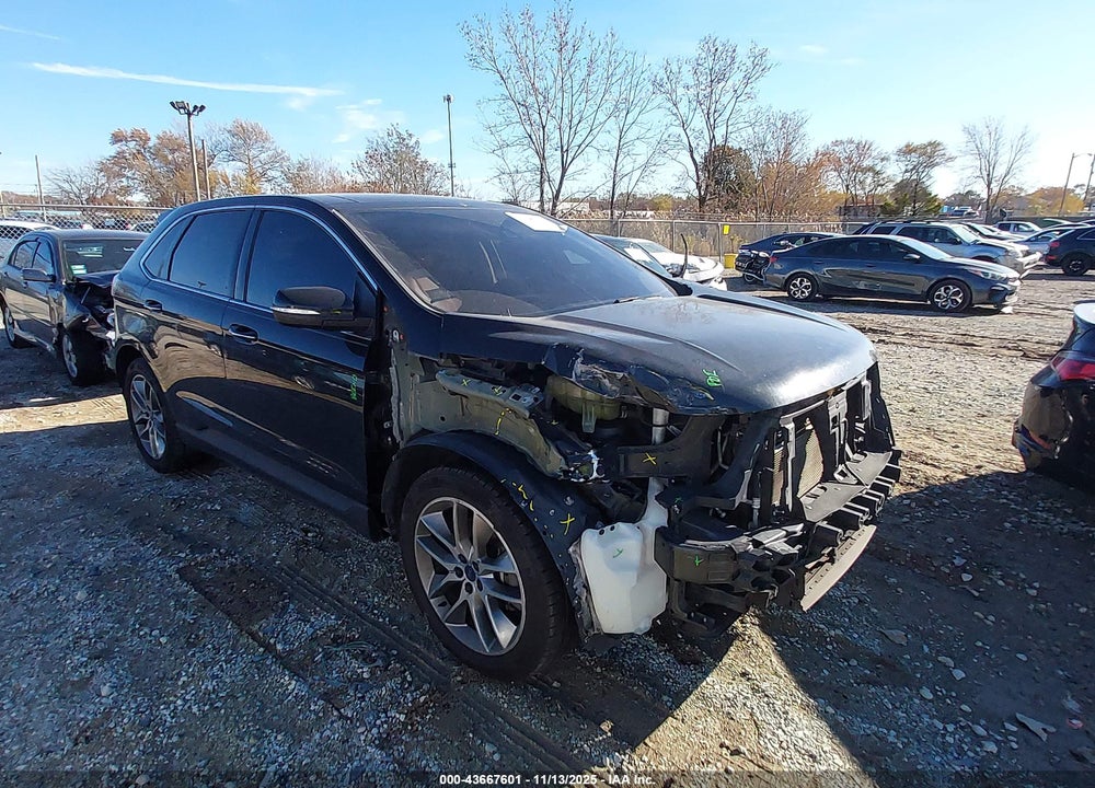 2015 FORD EDGE TITANIUM VIN: 2FMPK4K85FBB91775
