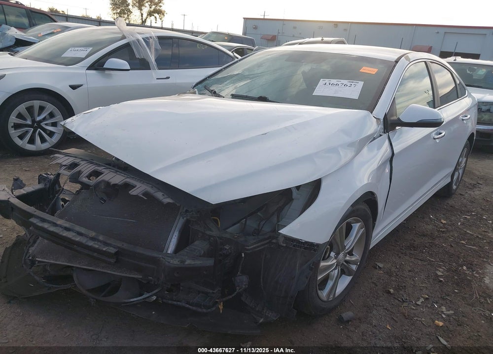 2018 HYUNDAI SONATA SEL VIN: 5NPE34AF3JH599617