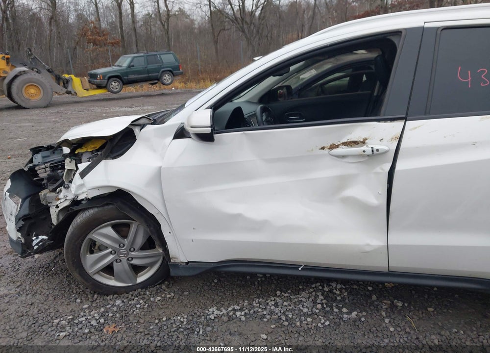 2019 HONDA HR-V EX-L VIN: 3CZRU6H72KM723178